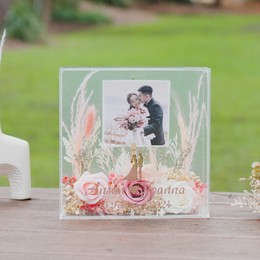 Flower Art Photo Frame - Spring